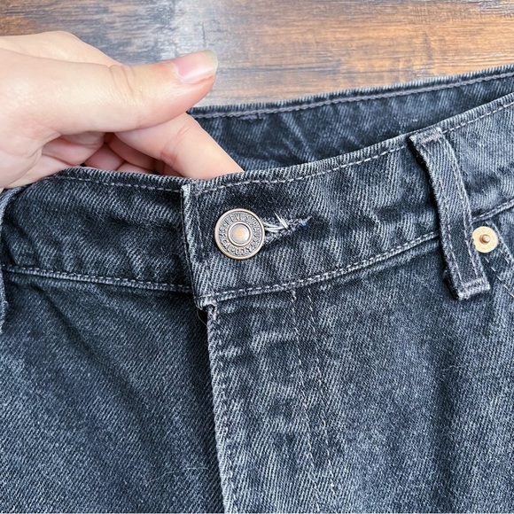vintage • 90s Levi’s 512 jeans Slim Fit Tapered Leg black denim mom high rise - Picture 6 of 9